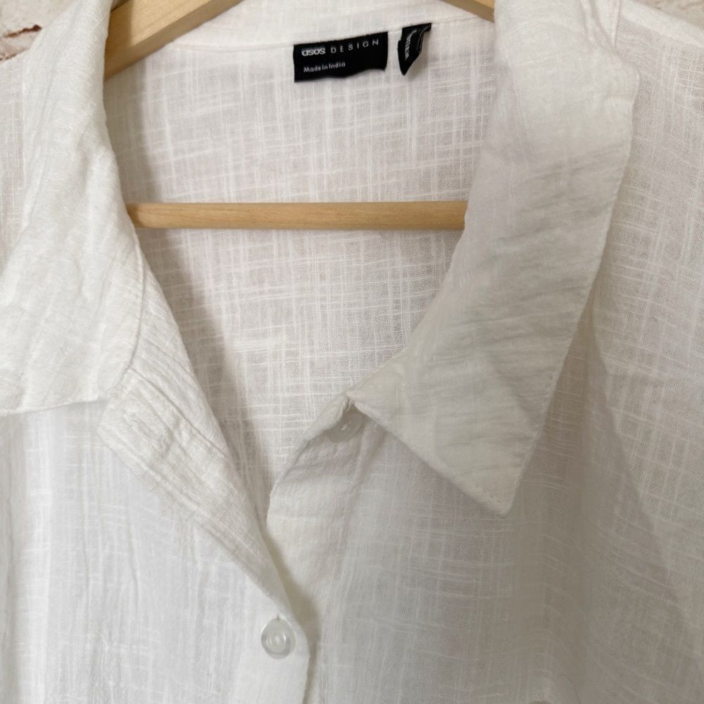 ASOS Design oversized button up shirt - Picture 4 of 6